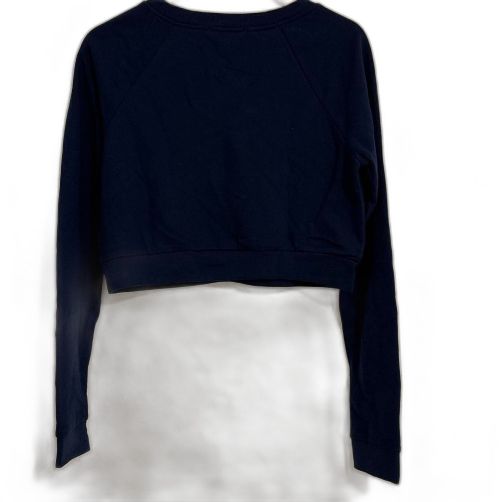 Forever 21 Women's Navy and Blue Sweatshirt - Picture 3 of 3